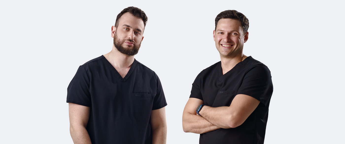 Косолапов Павел Андреевич и Мустафаев Сергей Игоревич, основатели стоматологической клиники Dentalpractice